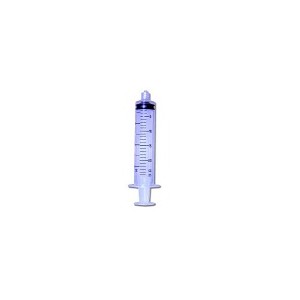 Syringe 20cc/mL Luer lock tip 