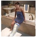 CAST/BANDAGE PROTECTOR ADULT LONG LEG 42" LENGTH 