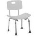 Adjustable Shower Chair W / Back 