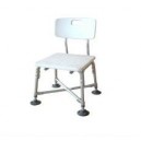 Heavy duty showe bench without a backrest