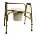 Heavy Duty Steel Commode 