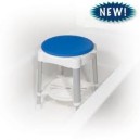 Bath Stool With Padded Rotating Seat 