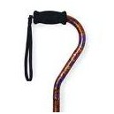 Tourist adjustable aluminum cane 
