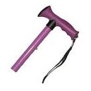 Travel Folding Cane - Fuchsia 
