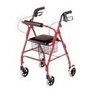 4 WHEEL LIGHTWEIGHT ROLLATOR 
