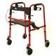 Invacare Rollite Adult Rollator (Red) 