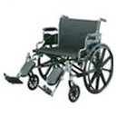 HEAVY DUTY WHEELCHAIR 22"