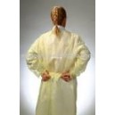 Yellow Polypropylene Isolation Gowns 