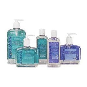 Hand Sanitizer Mckesson 8oz. Ethanol pump bottle 