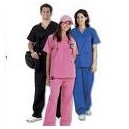 UNISEX SCRUB SWANS SET 