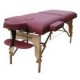 Maroon PU Portable Massage Table w/Carry Case U9R 