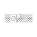 Cool comfort ventilated ostomy belt- Large 