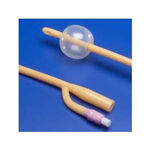 Dover Silicone Coated Latex Foley Catheter 
