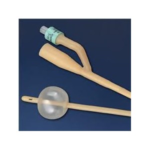 Dover Silicone Coated Latex Foley Catheter 