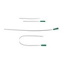 Clear catheter, straight tip Female 